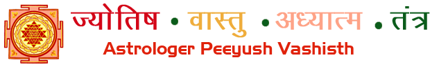 Astrologer Peeyush Vashisth